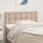 Cappuccino synthetic leather headboard 90x5x78/88 cm by , Headboards and footboards - Ref: Foro24-346429, Price: 40,67 €, Dis...