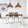 Semi-spherical ceiling lamps, 2 units, copper color. by vidaXL, Lamps - Ref: Foro24-242556, Price: 66,76 €, Discount: %
