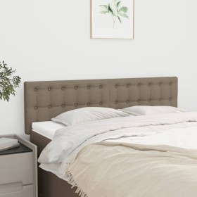 Headboards 2 units taupe gray fabric 72x5x78/88 cm by , Headboards and footboards - Ref: Foro24-346460, Price: 58,65 €, Disco...