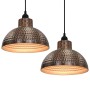 Halbkugelförmige Deckenleuchten 2 Einheiten kupferfarben von vidaXL, Lampen - Ref: Foro24-242556, Preis: 66,76 €, Rabatt: %