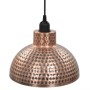Semi-spherical ceiling lamps, 2 units, copper color. by vidaXL, Lamps - Ref: Foro24-242556, Price: 66,76 €, Discount: %