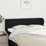 Cabecero de tela negro 147x23x78/88 cm de , Cabeceros y pies de cama - Ref: Foro24-3117578, Precio: 68,66 €, Descuento: %
