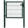 Grünes individuelles 2D-Zauntor 106x130 cm von vidaXL, Gartentore - Ref: Foro24-141747, Preis: 157,76 €, Rabatt: %