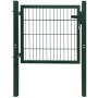 Grünes individuelles 2D-Zauntor 106x130 cm von vidaXL, Gartentore - Ref: Foro24-141747, Preis: 161,05 €, Rabatt: %
