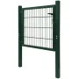 Grünes individuelles 2D-Zauntor 106x130 cm von vidaXL, Gartentore - Ref: Foro24-141747, Preis: 157,76 €, Rabatt: %