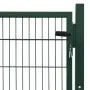 Grünes individuelles 2D-Zauntor 106x130 cm von vidaXL, Gartentore - Ref: Foro24-141747, Preis: 157,76 €, Rabatt: %