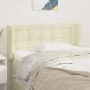 Kopfteil aus cremefarbenem Kunstleder, 83 x 16 x 78/88 cm von , Kopf- und Fußteile - Ref: Foro24-3118842, Preis: 50,63 €, Rab...