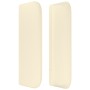 Kopfteil aus cremefarbenem Kunstleder, 83 x 16 x 78/88 cm von , Kopf- und Fußteile - Ref: Foro24-3118842, Preis: 51,46 €, Rab...