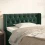 Kopfteil aus dunkelgrünem Samt, 93 x 16 x 78/88 cm von , Kopf- und Fußteile - Ref: Foro24-3119143, Preis: 64,26 €, Rabatt: %