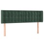 Kopfteil aus dunkelgrünem Samt, 147 x 16 x 78/88 cm von , Kopf- und Fußteile - Ref: Foro24-3119253, Preis: 80,49 €, Rabatt: %