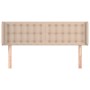 Kopfteil aus Cappuccino-Kunstleder, 147 x 16 x 78/88 cm von , Kopf- und Fußteile - Ref: Foro24-3118863, Preis: 76,01 €, Rabat...