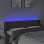 Cabecero con LED de tela gris taupe 147x16x78/88 cm de , Cabeceros y pies de cama - Ref: Foro24-3123672, Precio: 72,47 €, Des...