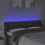 Kopfteil mit LED aus taupegrauem Stoff 147x16x78/88 cm von , Kopf- und Fußteile - Ref: Foro24-3123672, Preis: 75,06 €, Rabatt: %