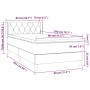 Box spring bed with pink velvet mattress 80x200 cm by , Beds and slatted bases - Ref: Foro24-3131110, Price: 306,36 €, Discou...