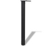 Tischbeine in 4 Höhen verstellbar, schwarz 710 mm von vidaXL, Tischbeine - Ref: Foro24-242139, Preis: 47,86 €, Rabatt: %