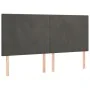 Cama box spring con colchón terciopelo gris oscuro 160x200 cm de , Camas y somieres - Ref: Foro24-3137732, Precio: 545,23 €, ...