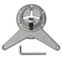 4 height-adjustable table legs 870 mm chrome color by vidaXL, Table legs - Ref: Foro24-242134, Price: 61,60 €, Discount: %