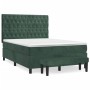 Boxspringbett mit dunkelgrüner Samtmatratze 140x200 cm von , Betten und Lattenroste - Ref: Foro24-3138028, Preis: 559,13 €, R...