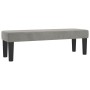 Box spring bed with light gray velvet mattress 180x200 cm by , Beds and slatted bases - Ref: Foro24-3138037, Price: 652,13 €,...
