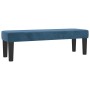 Box spring bed with dark blue velvet mattress 160x200 cm by , Beds and slatted bases - Ref: Foro24-3138035, Price: 607,46 €, ...