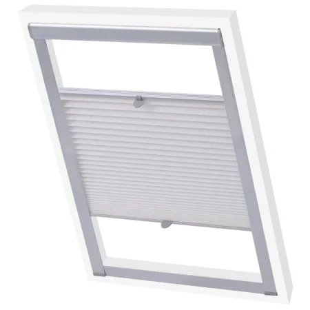 Weißes Plissee M08/308 von vidaXL, Jalousien und Jalousien - Ref: Foro24-131312, Preis: 36,40 €, Rabatt: %