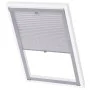 Weißes Plissee M08/308 von vidaXL, Jalousien und Jalousien - Ref: Foro24-131312, Preis: 36,40 €, Rabatt: %