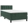 Box spring bed with dark green velvet mattress 80x200 cm by , Beds and slatted bases - Ref: Foro24-3141512, Price: 263,13 €, ...