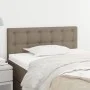 Cabecero de tela gris taupe 90x5x78/88 cm de , Cabeceros y pies de cama - Ref: Foro24-346420, Precio: 46,61 €, Descuento: %