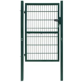Grünes individuelles 2D-Zauntor 106x190 cm von vidaXL, Gartentore - Ref: Foro24-141750, Preis: 194,47 €, Rabatt: %