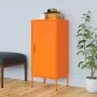 Aufbewahrungsschrank aus orangefarbenem Stahl, 42,5 x 35 x 101,5 cm von , Schließfächer und Lagerschränke - Ref: Foro24-33619...