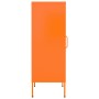 Aufbewahrungsschrank aus orangefarbenem Stahl, 42,5 x 35 x 101,5 cm von , Schließfächer und Lagerschränke - Ref: Foro24-33619...