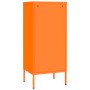 Aufbewahrungsschrank aus orangefarbenem Stahl, 42,5 x 35 x 101,5 cm von , Schließfächer und Lagerschränke - Ref: Foro24-33619...