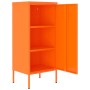 Aufbewahrungsschrank aus orangefarbenem Stahl, 42,5 x 35 x 101,5 cm von , Schließfächer und Lagerschränke - Ref: Foro24-33619...