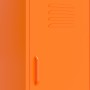 Orange steel storage cabinet 42.5x35x101.5 cm by , Lockers and storage cabinets - Ref: Foro24-336192, Price: 129,95 €, Discou...