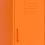 Orange steel storage cabinet 42.5x35x101.5 cm by , Lockers and storage cabinets - Ref: Foro24-336192, Price: 117,19 €, Discou...
