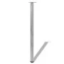 4 height-adjustable table legs 1100 mm polished nickel color by vidaXL, Table legs - Ref: Foro24-242147, Price: 68,09 €, Disc...