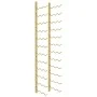 Wall wine rack for 36 golden iron bottles by , Wine racks - Ref: Foro24-340888, Price: 59,59 €, Discount: %