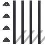 Table legs adjustable in 4 heights black 1100 mm by vidaXL, Table legs - Ref: Foro24-242150, Price: 65,33 €, Discount: %