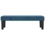 Dunkelblaue Samtbank 100x30x30 cm von , Banken - Ref: Foro24-346670, Preis: 48,10 €, Rabatt: %