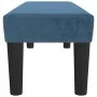 Dunkelblaue Samtbank 100x30x30 cm von , Banken - Ref: Foro24-346670, Preis: 48,10 €, Rabatt: %