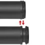 Table legs adjustable in 4 heights black 1100 mm by vidaXL, Table legs - Ref: Foro24-242150, Price: 63,88 €, Discount: %