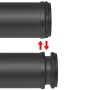 Tischbeine in 4 Höhen verstellbar, schwarz 1100 mm von vidaXL, Tischbeine - Ref: Foro24-242150, Preis: 65,33 €, Rabatt: %