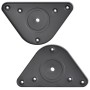 Table legs adjustable in 4 heights black 1100 mm by vidaXL, Table legs - Ref: Foro24-242150, Price: 65,33 €, Discount: %