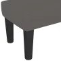 Synthetic leather gray bench 100x30x30 cm by , Banks - Ref: Foro24-346664, Price: 48,11 €, Discount: %