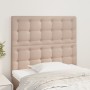 Kopfteile 2 Einheiten Cappuccino-Kunstleder 80x5x78/88 cm von , Kopf- und Fußteile - Ref: Foro24-3116409, Preis: 64,51 €, Rab...