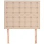 Kopfteile 2 Einheiten Cappuccino-Kunstleder 80x5x78/88 cm von , Kopf- und Fußteile - Ref: Foro24-3116409, Preis: 63,43 €, Rab...