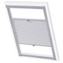Gefalteter weißer Plisseevorhang C02 von vidaXL, Jalousien und Jalousien - Ref: Foro24-131307, Preis: 22,08 €, Rabatt: %