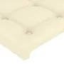 Kopfteil aus cremefarbenem Kunstleder, 83 x 23 x 78/88 cm von , Kopf- und Fußteile - Ref: Foro24-3117218, Preis: 52,44 €, Rab...