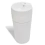 Round ceramic freestanding sink with white faucet/drain hollow by vidaXL, Sinks - Ref: Foro24-141942, Price: 287,19 €, Discou...