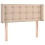 Cappuccino synthetic leather headboard 93x16x78/88 cm by , Headboards and footboards - Ref: Foro24-3118851, Price: 48,70 €, D...